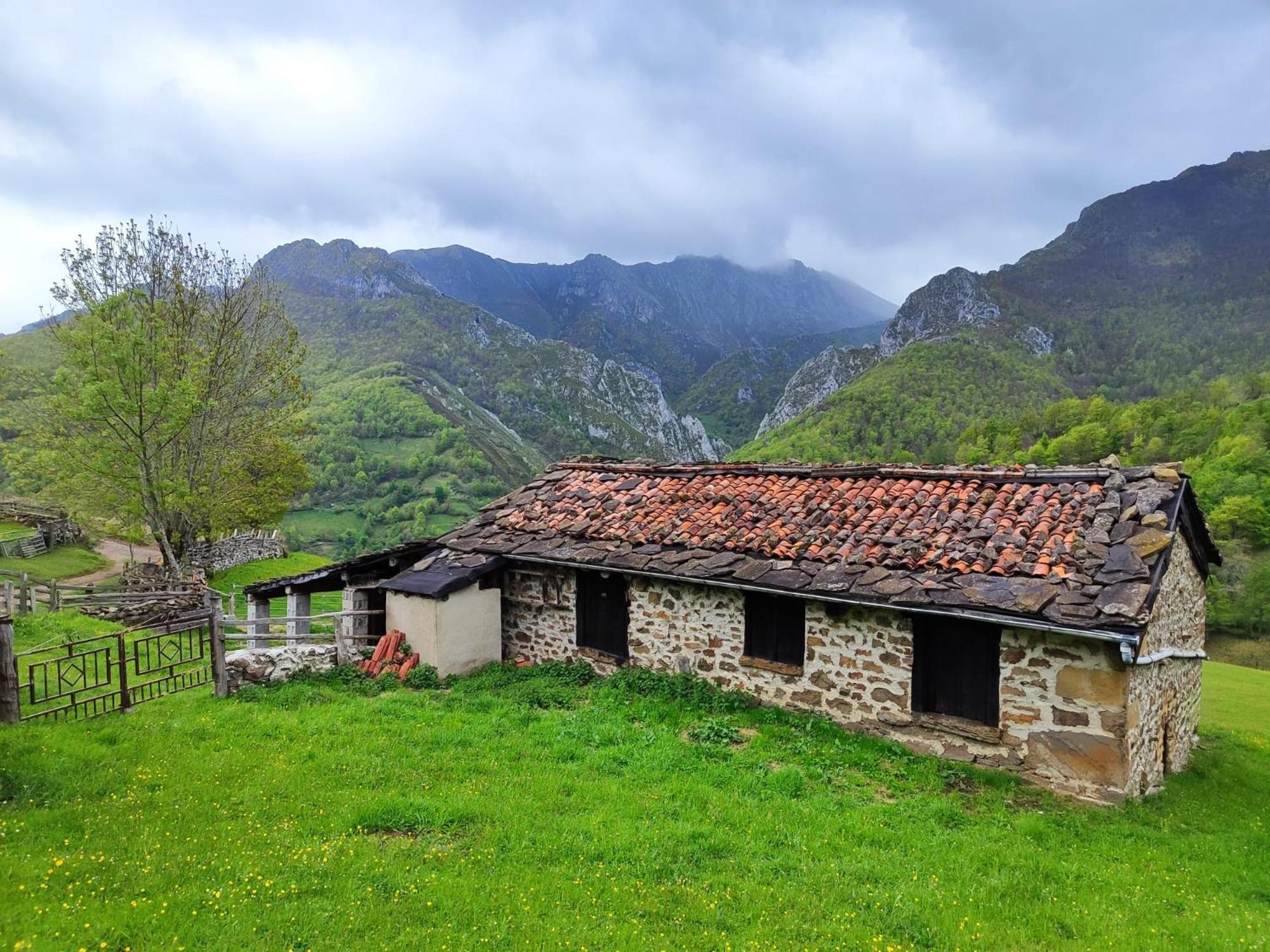 El Corral De Baxo Villa Felechosa Bagian luar foto